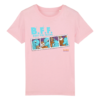 Katkidadventure Eco-friendly spot The Difference kat kid Tee Pink Color
