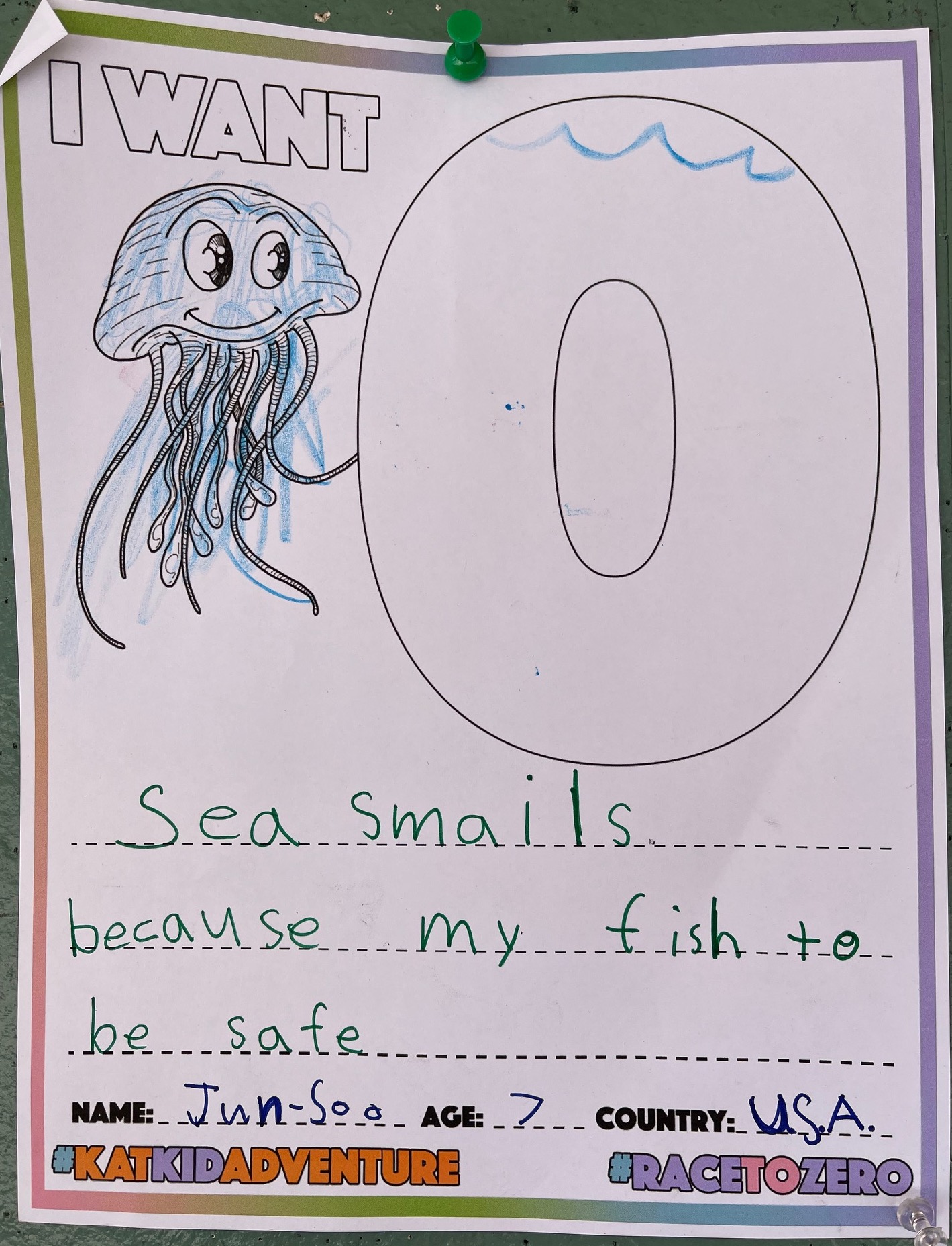 save sea snail - race to zero