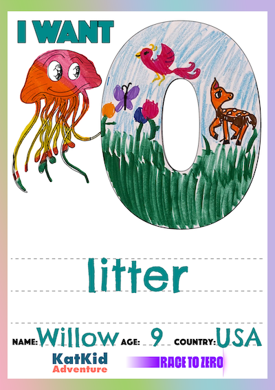 eco conversations at home - willow zero no litter